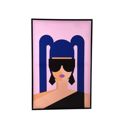 Cuadro Blue girl 60x90 cm