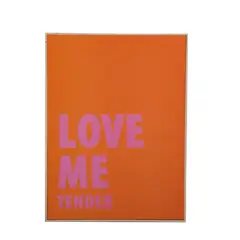 JUST HOME COLLECTION - Cuadro Love Me 30x40 cm