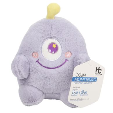 Cojn Monstruito 15x20 cm Violeta