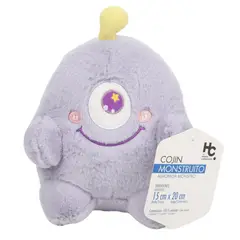JUST HOME COLLECTION - Peluche monstruito violeta