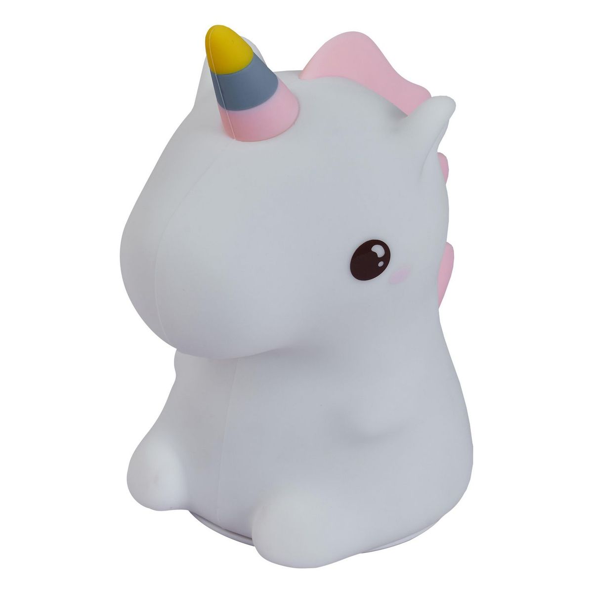 JUST HOME COLLECTION - Lámpara Led Unicornio Blanco 8x13.5 cm
