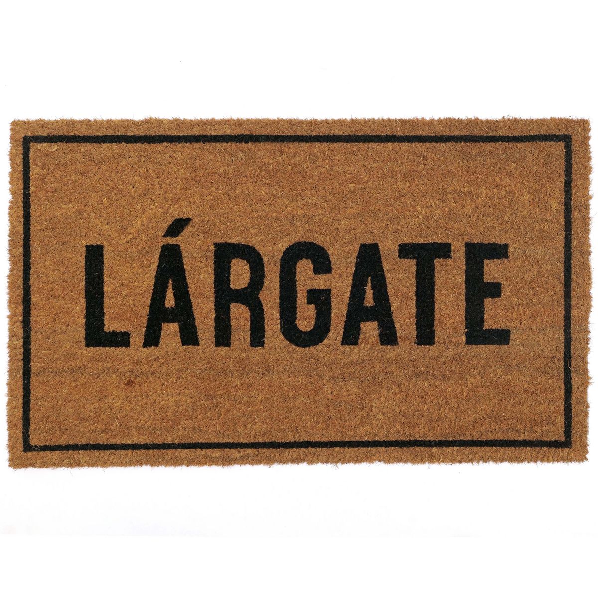 JUST HOME COLLECTION - Limpiapiés Largate 45x75 cm Café