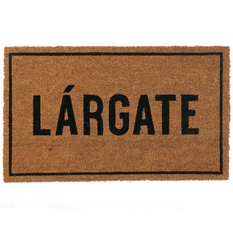 JUST HOME COLLECTION - Limpiapiés Largate 45x75 cm Café
