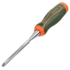 BAUKER - Formón para madera 1/4 acero