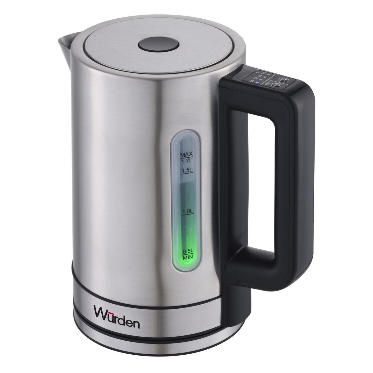 WURDEN - Hervidor 1.7 Litros Plata K055MD