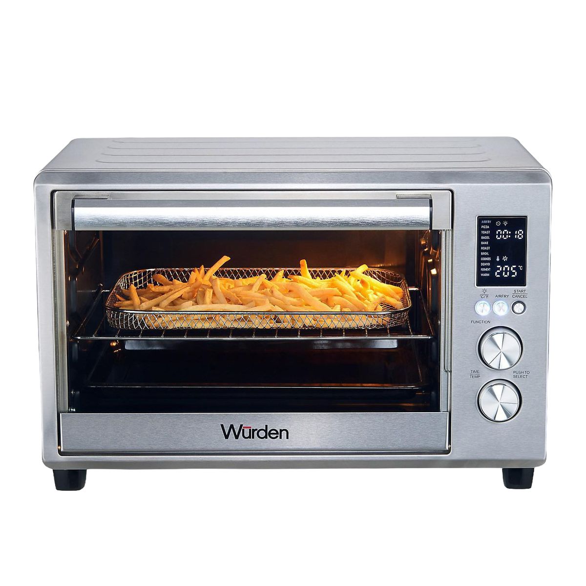 WURDEN - Horno Eléctrico 32 Litros WOV-LUFT32-CL