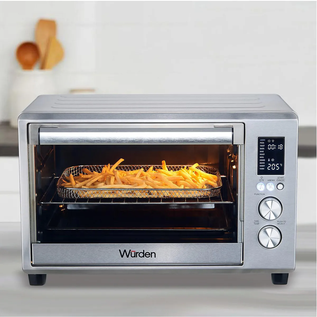 WURDEN - Horno Eléctrico 32 Litros WOV-LUFT32-CL