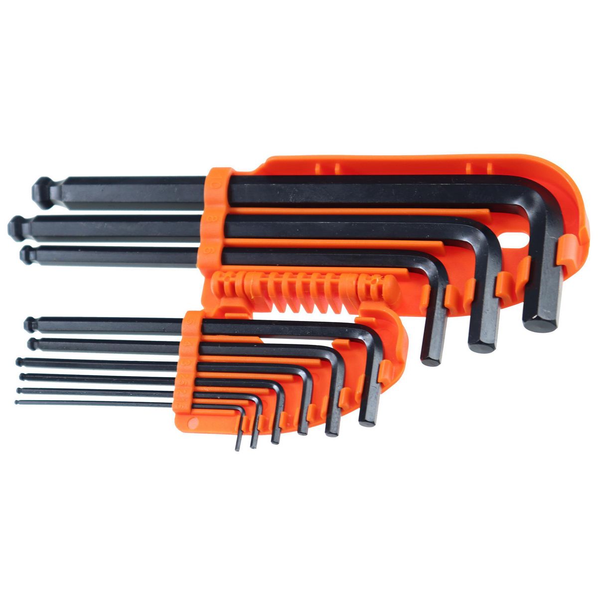 BAUKER - Set de llaves hexagonales 9 unidades