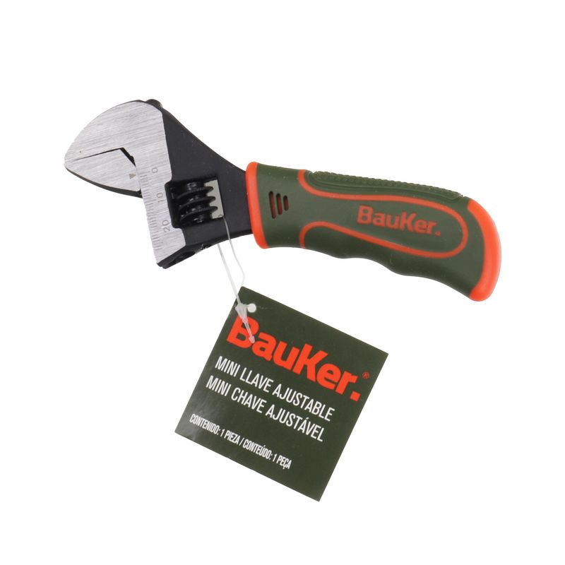 BAUKER - Llave inglesa tamaño mini