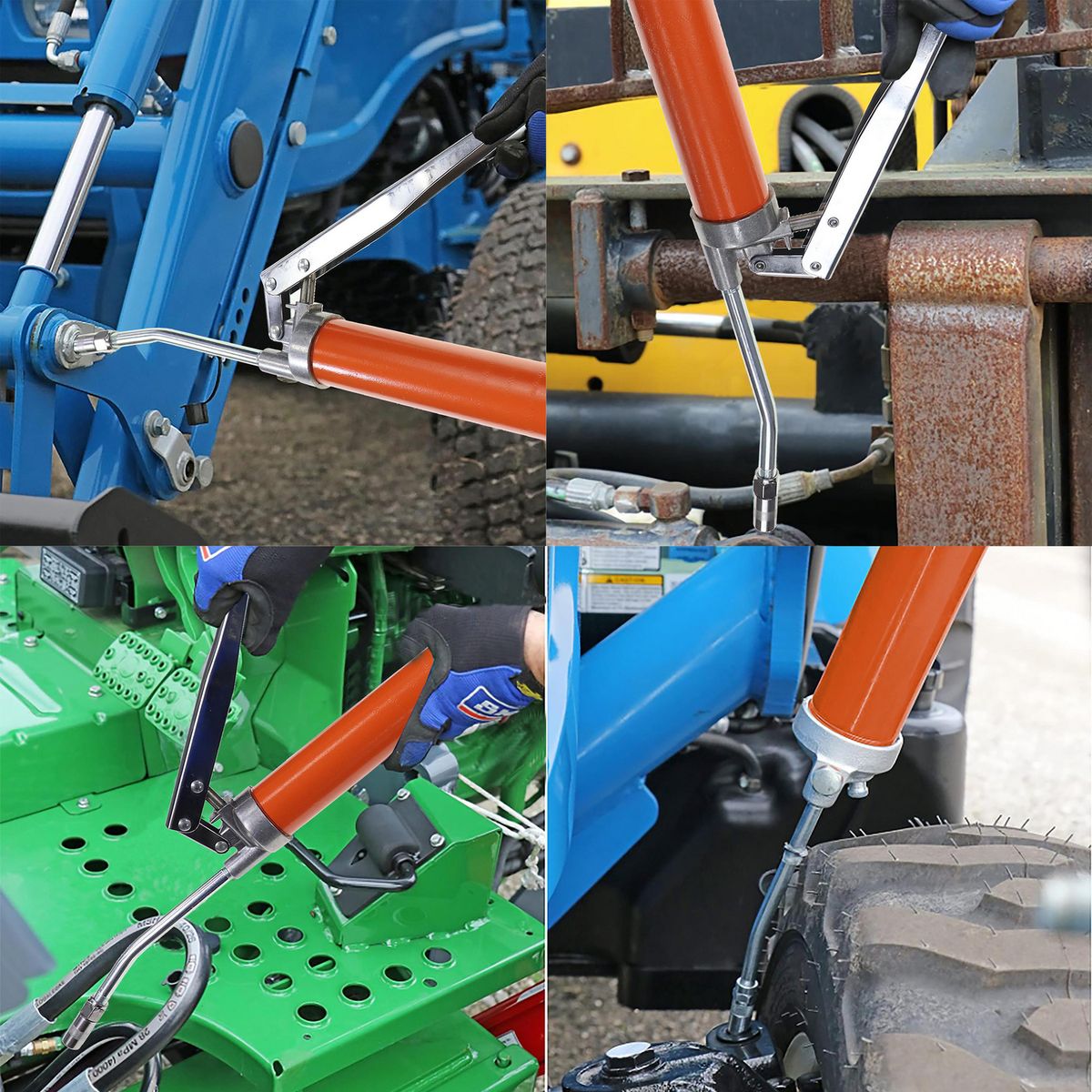 BAUKER - Engrasadora manual 120 cc