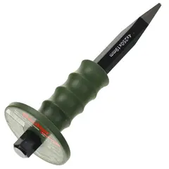 BAUKER - Cincel punta mango goma 10"