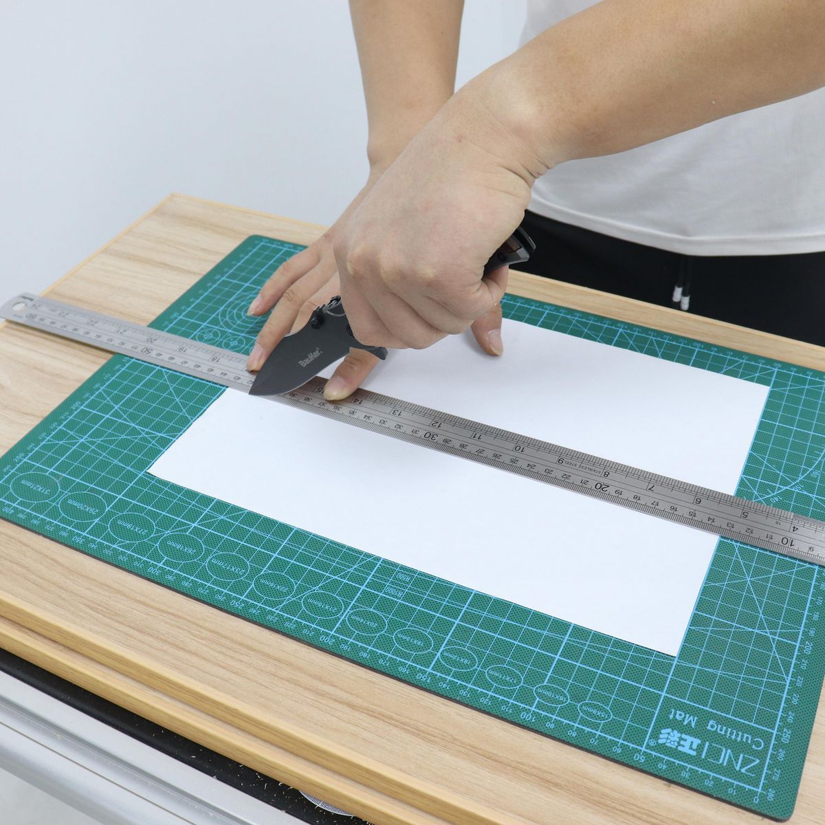 BAUKER - Cuchilla Pesada Plegable