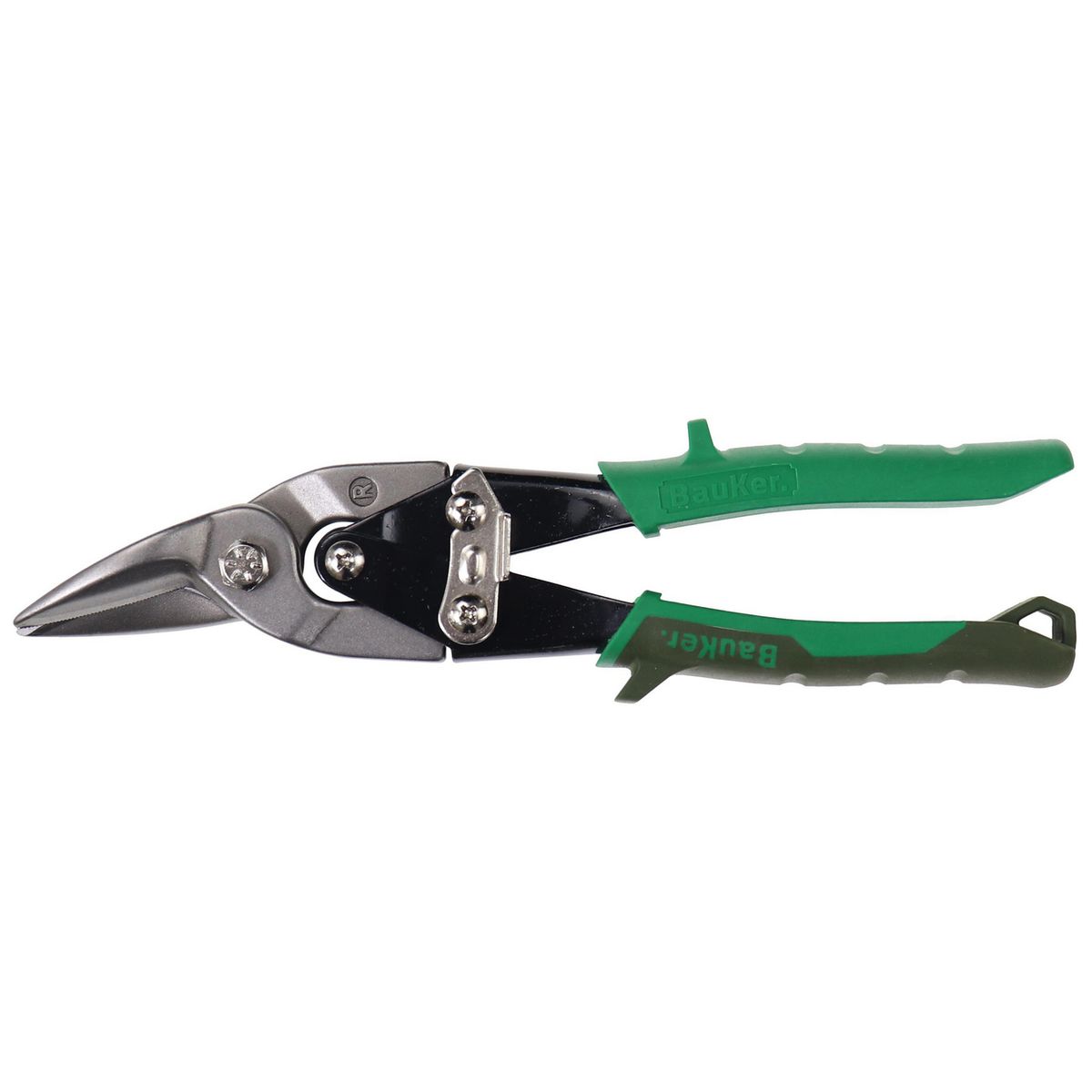 BAUKER - Tijera hojalatera 10" acero