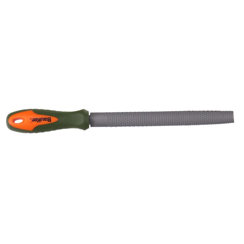 BAUKER - Escofina media caña 8" acero
