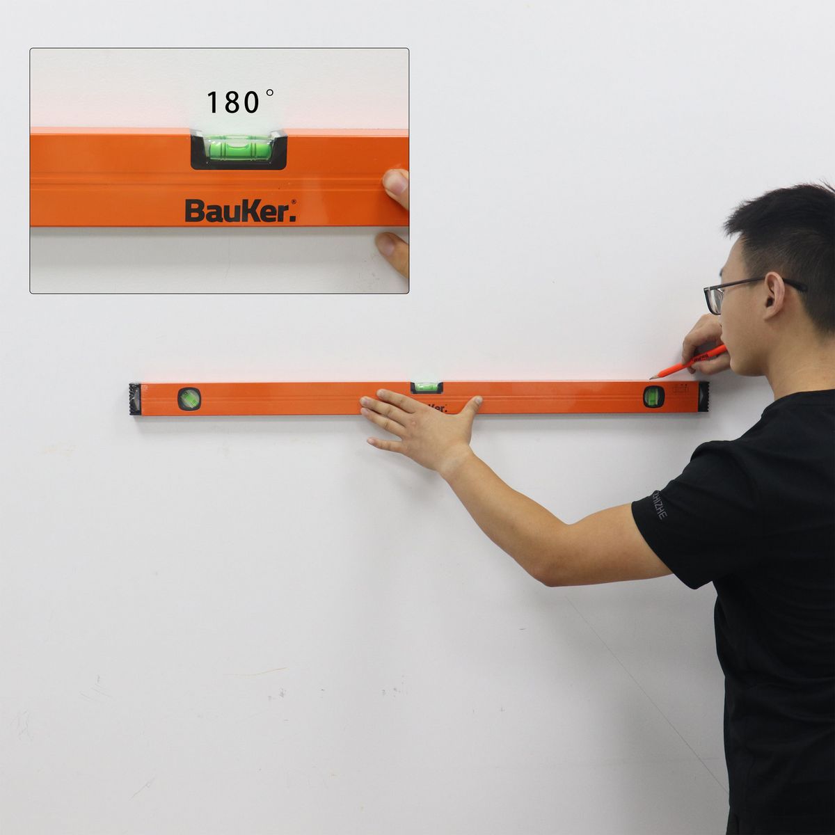 BAUKER - Nivel profesional de 36"