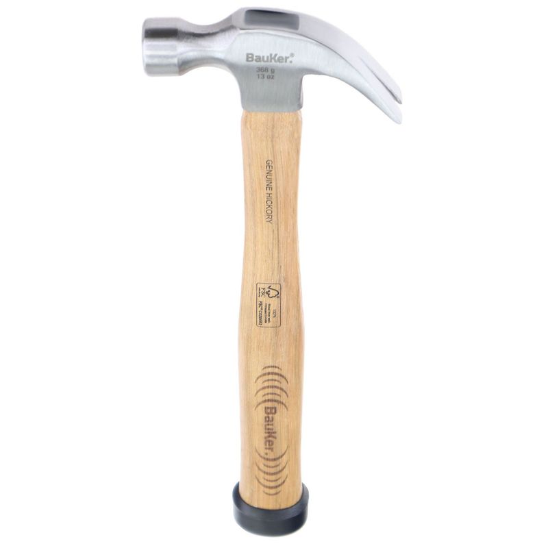 BAUKER - Martillo carpintero 13 Oz acero
