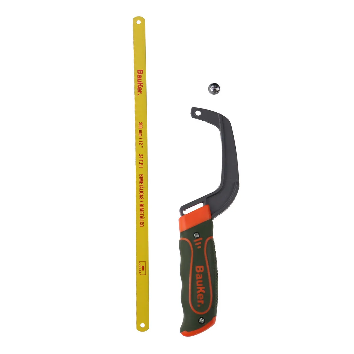 BAUKER - Set de hojas de sierra HSS 12" bimetal 2 unidades