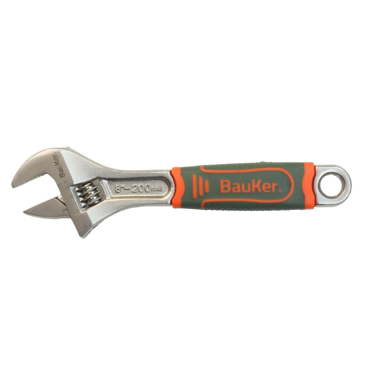 BAUKER - Llave Francesa/Ajustable 8" Acero