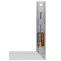 BAUKER - Escuadra carpintera 10" acero