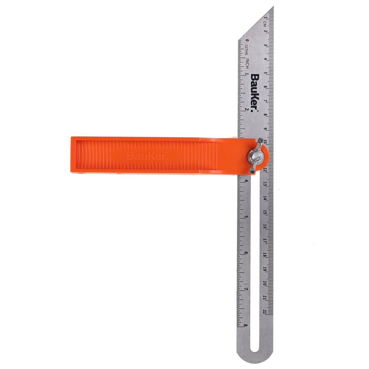 BAUKER - Escuadra falsa 10 pulgadas Rojo