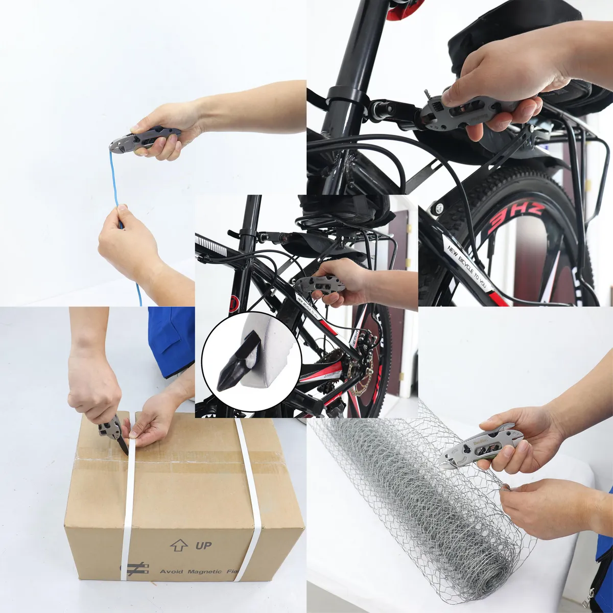 BAUKER - Herramienta Multifunción 9 En 1