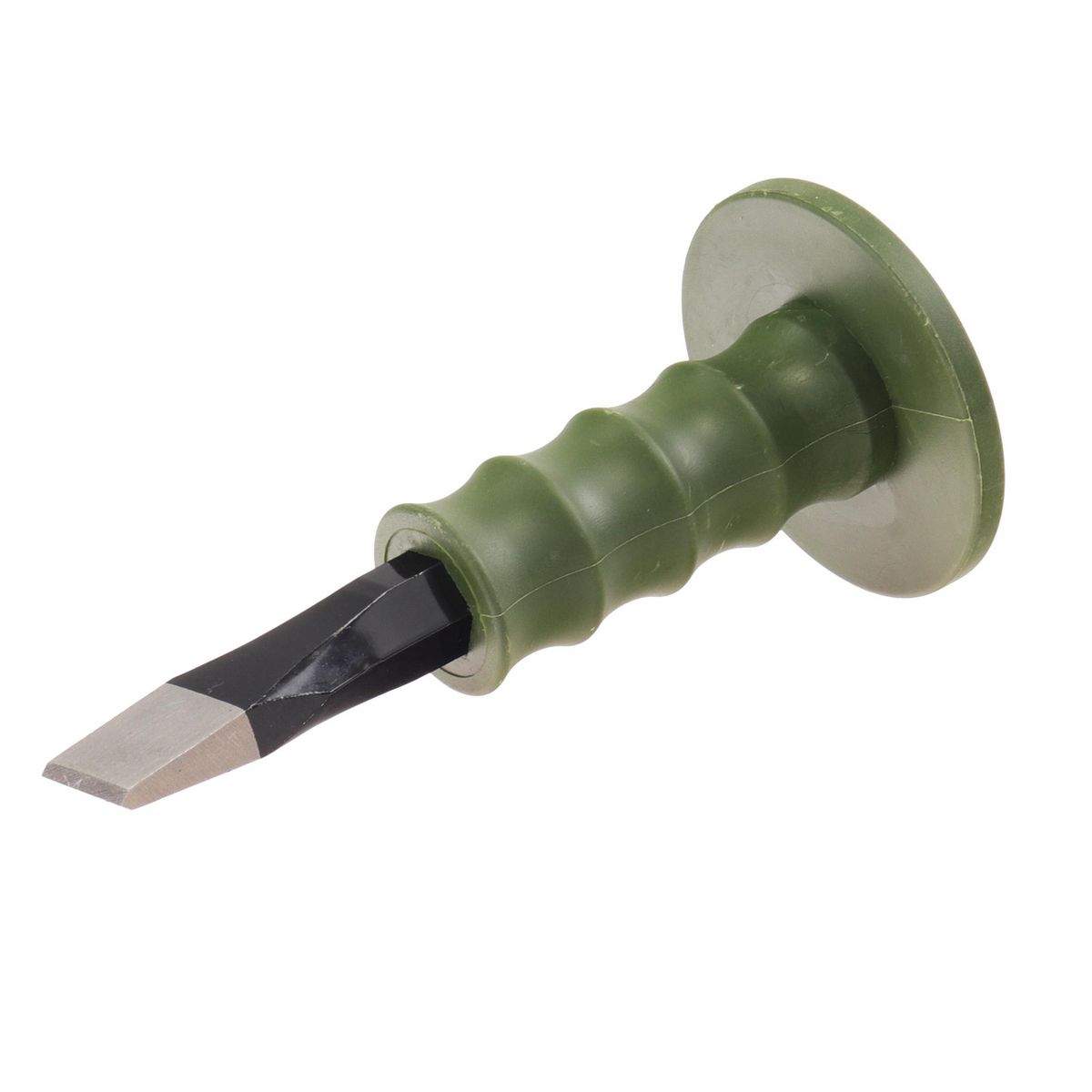 BAUKER - Cincel plano mango goma 3/4x8 cm