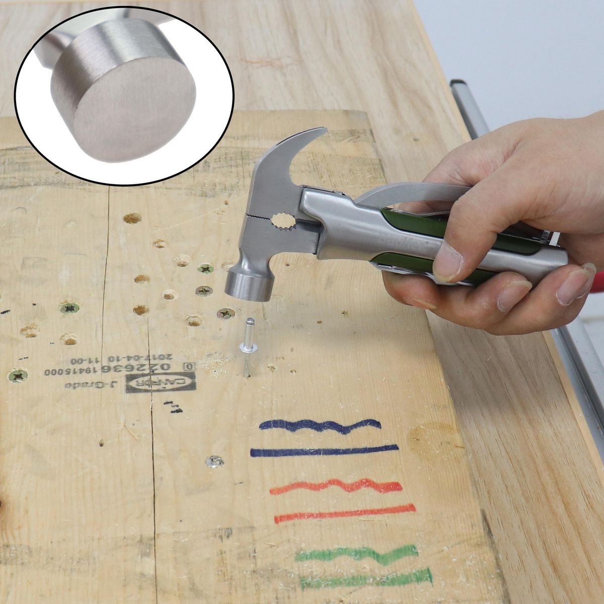 BAUKER - Alicate Multifunción 8 en 1