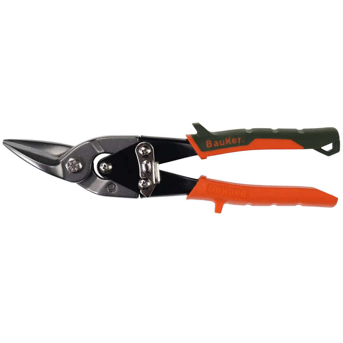 BAUKER - Tijera hojalatera 10" acero