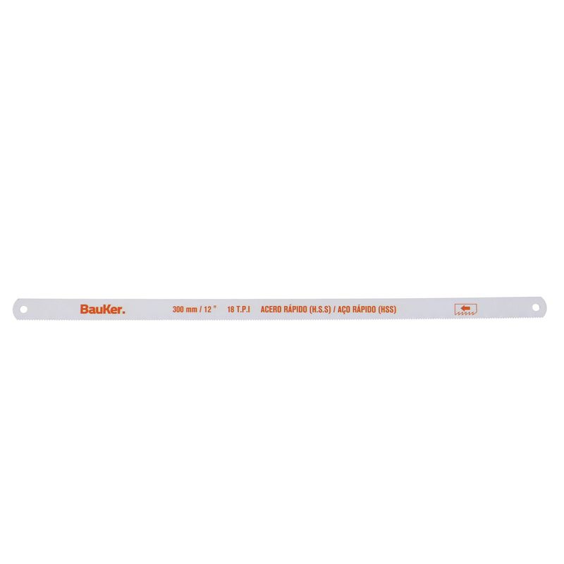 BAUKER - Set de hojas de sierra HSS 12" bimetal 2 unidades