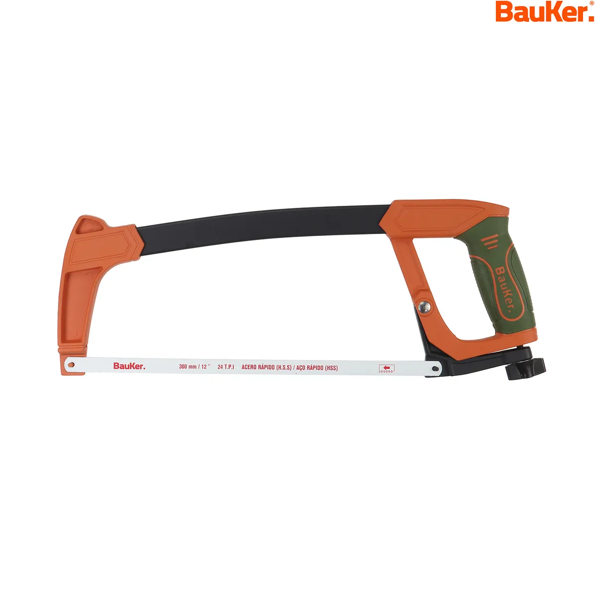 BAUKER - Set de hojas de sierra HSS 12" bimetal 2 unidades