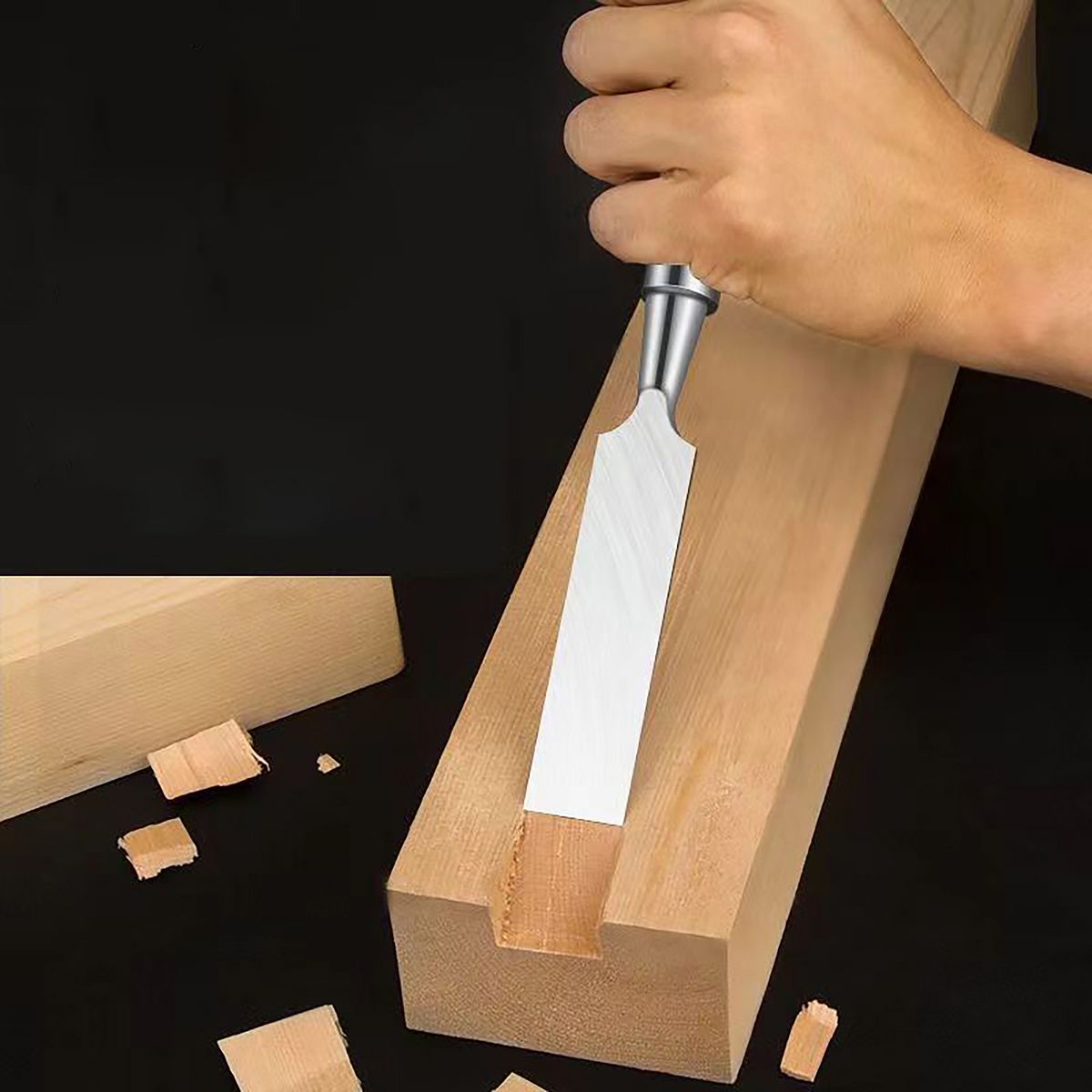 BAUKER - Formón para madera 8" acero