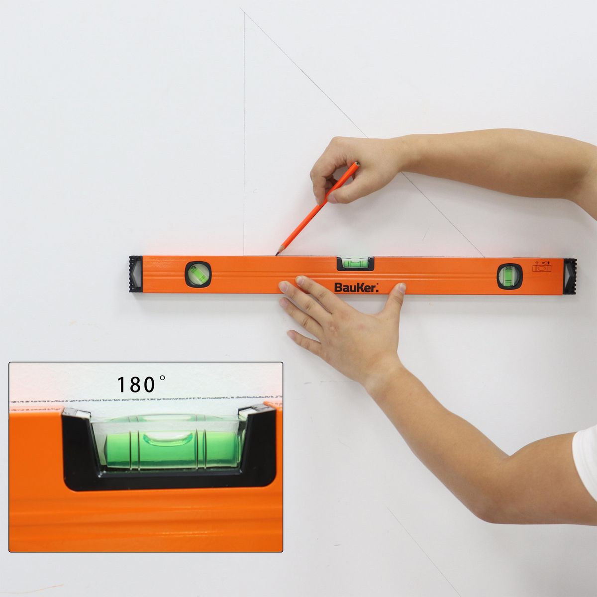 BAUKER - Nivel profesional de 24"