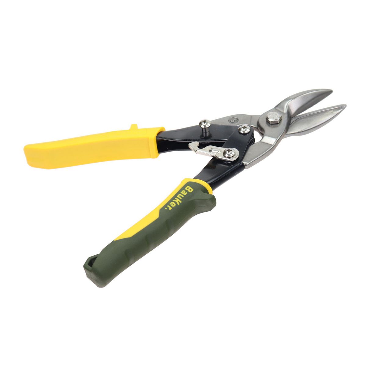 BAUKER - Tijera hojalatera 10" acero