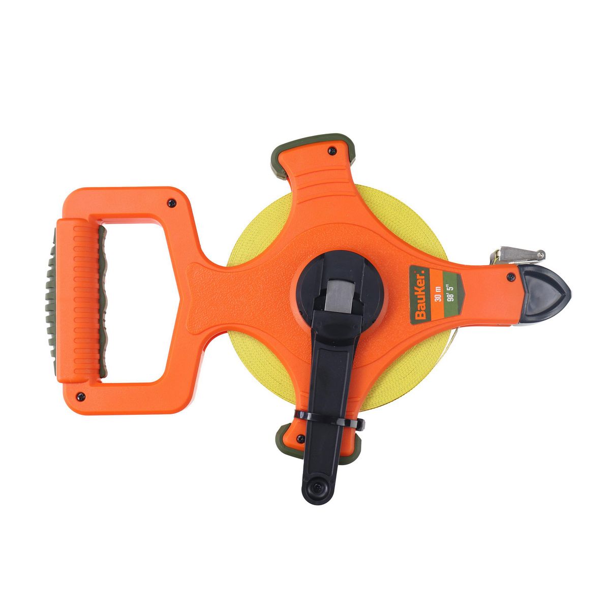 BAUKER - Huincha de medir 30 metros fibra de vidrio