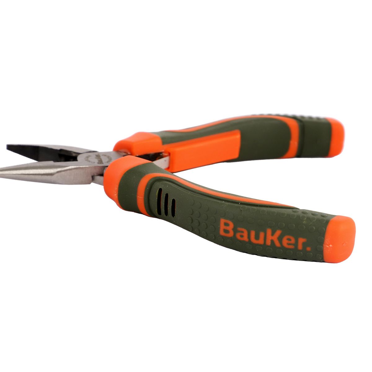 BAUKER - Alicate de punta 130 mm acero