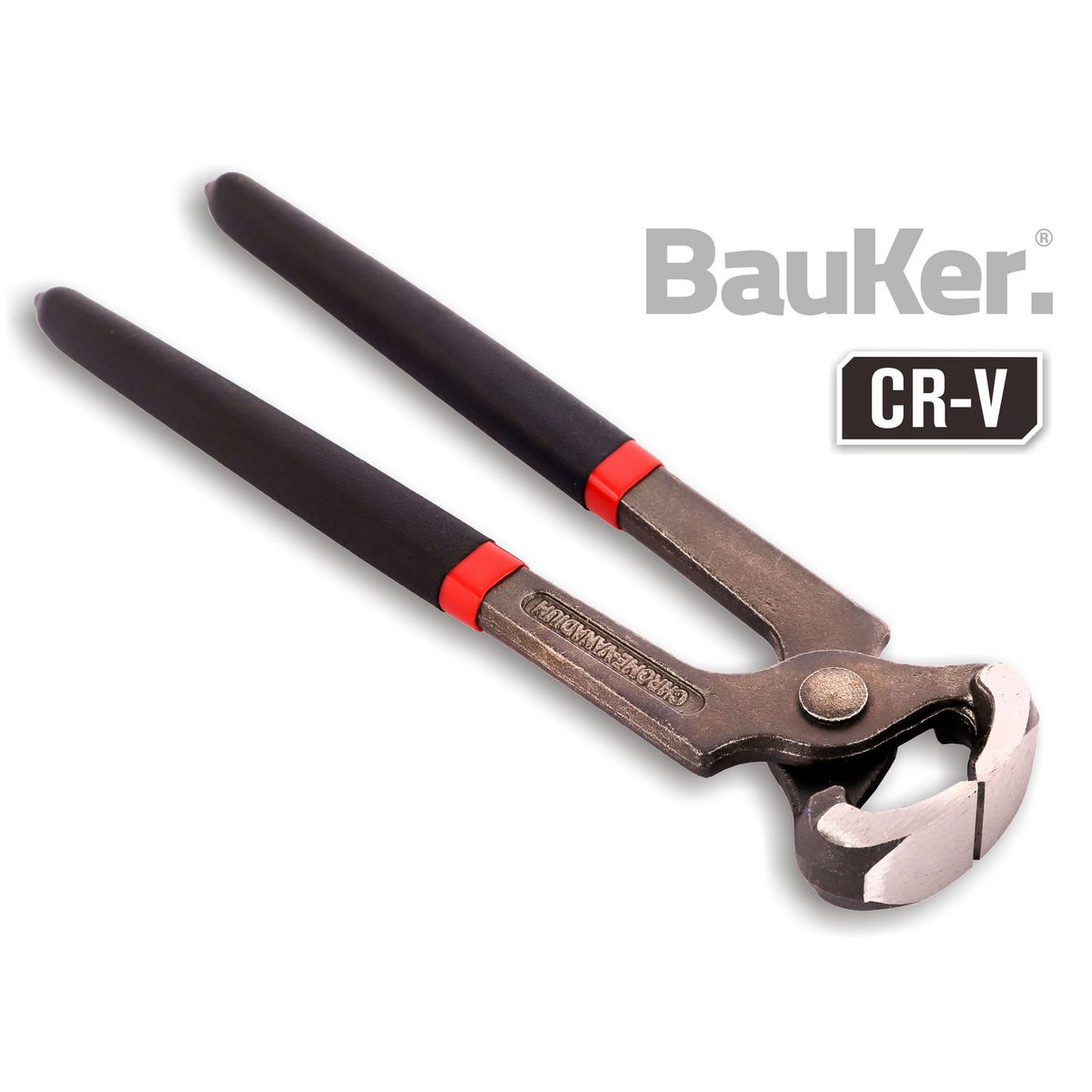 BAUKER - Tenaza 8 pulgadas acero Negro