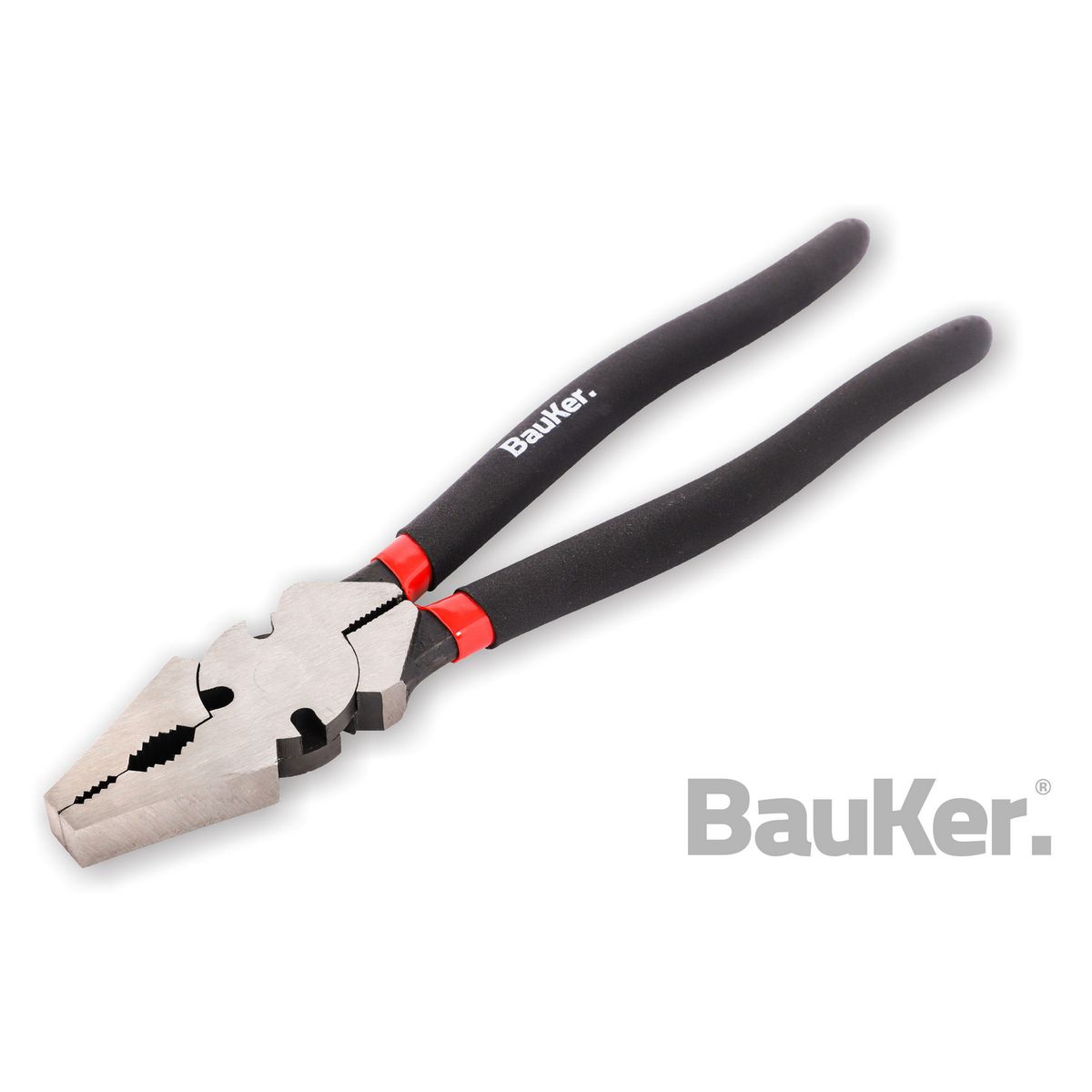 BAUKER - Alicate enfierrador 10" acero
