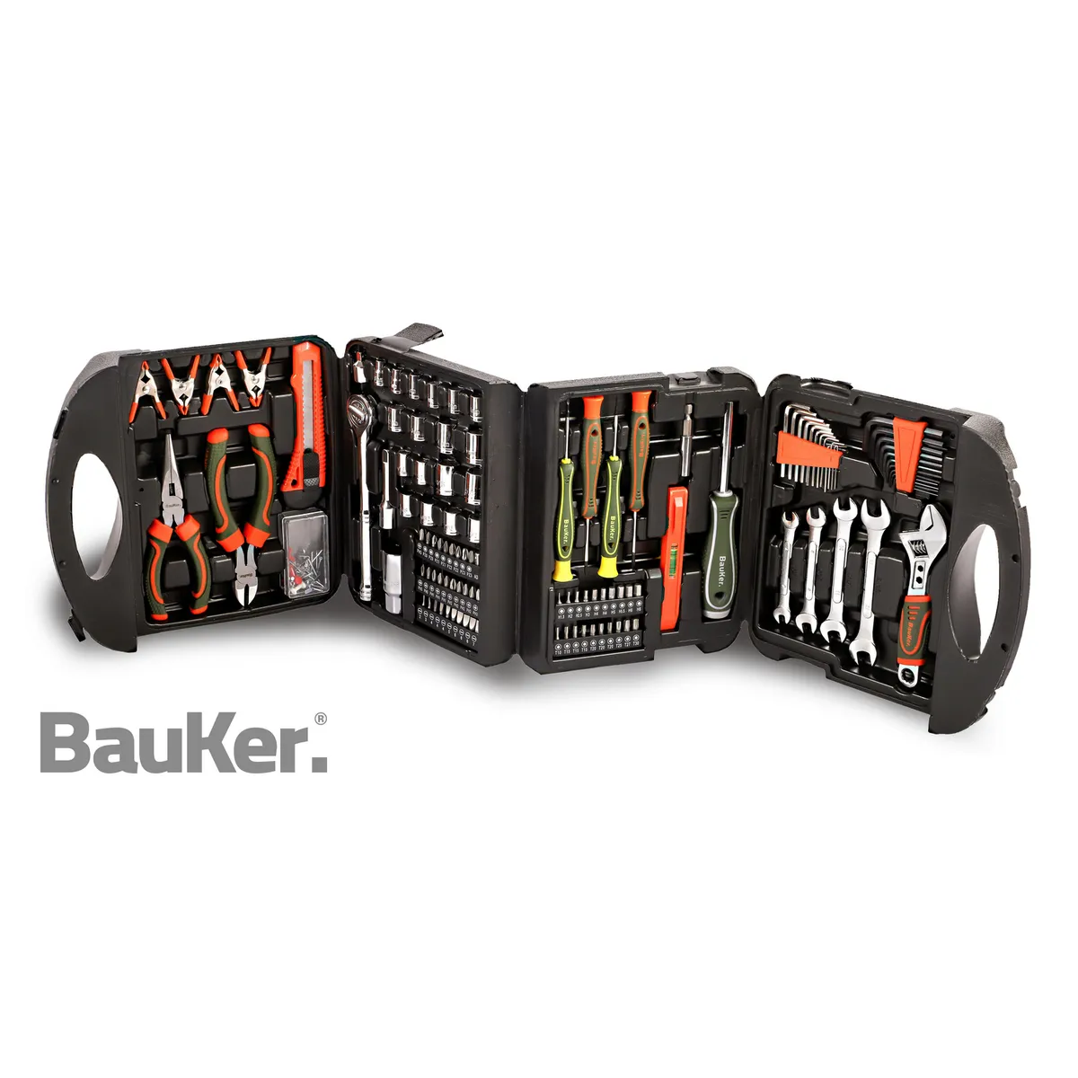 BAUKER - Set de herramientas manuales 116 piezas