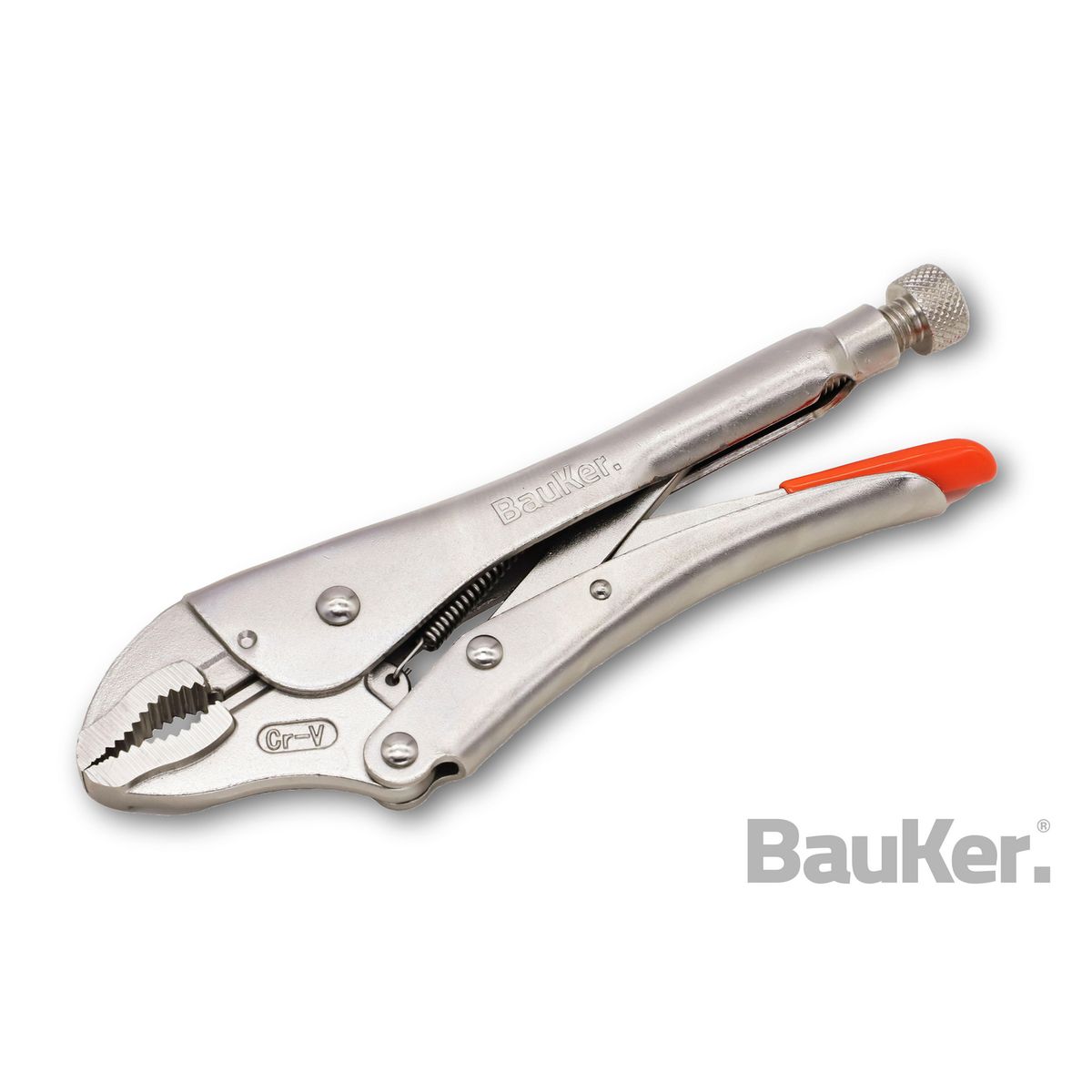 BAUKER - Caimán curvo 10" acero