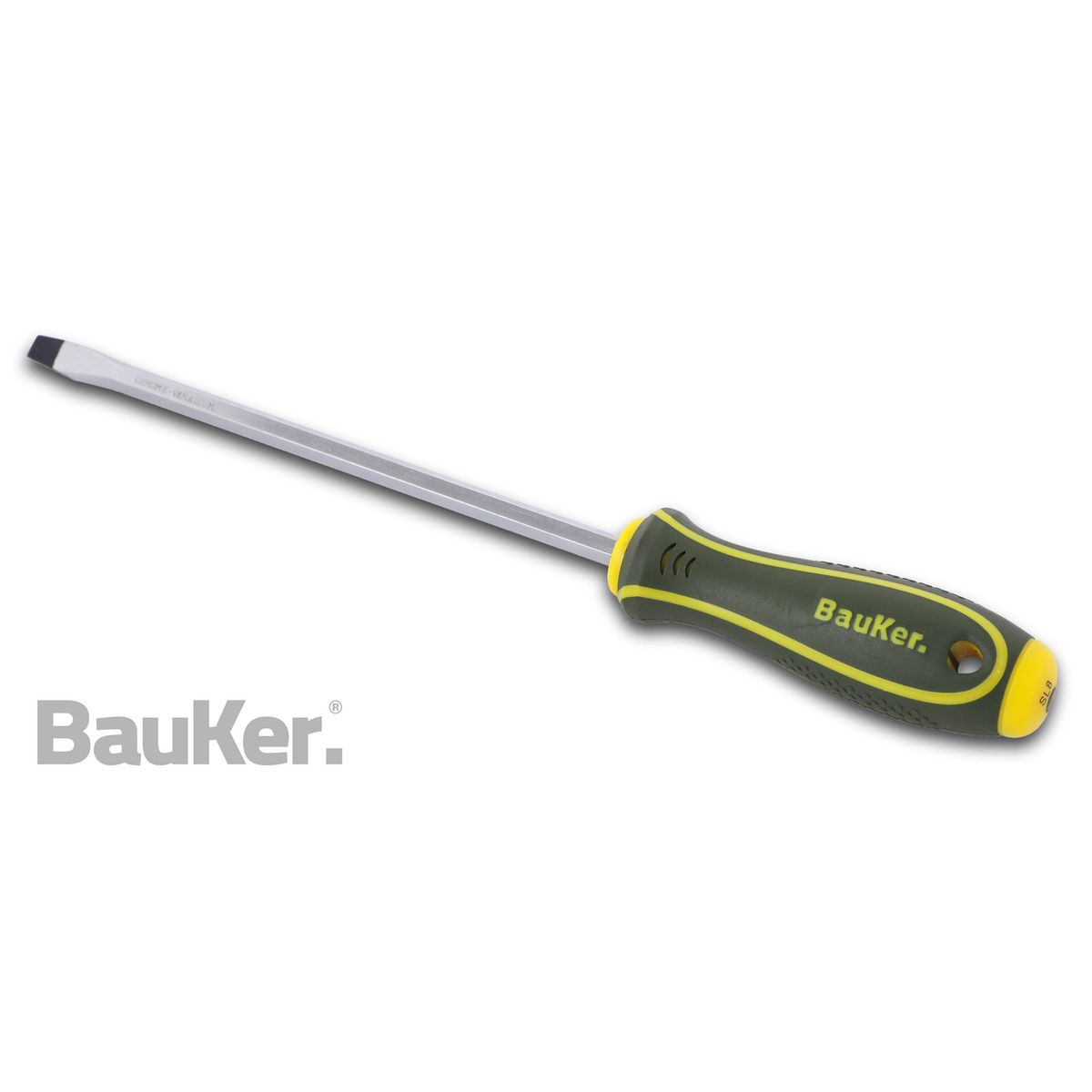 BAUKER - Destornillador plano 5x200 mm