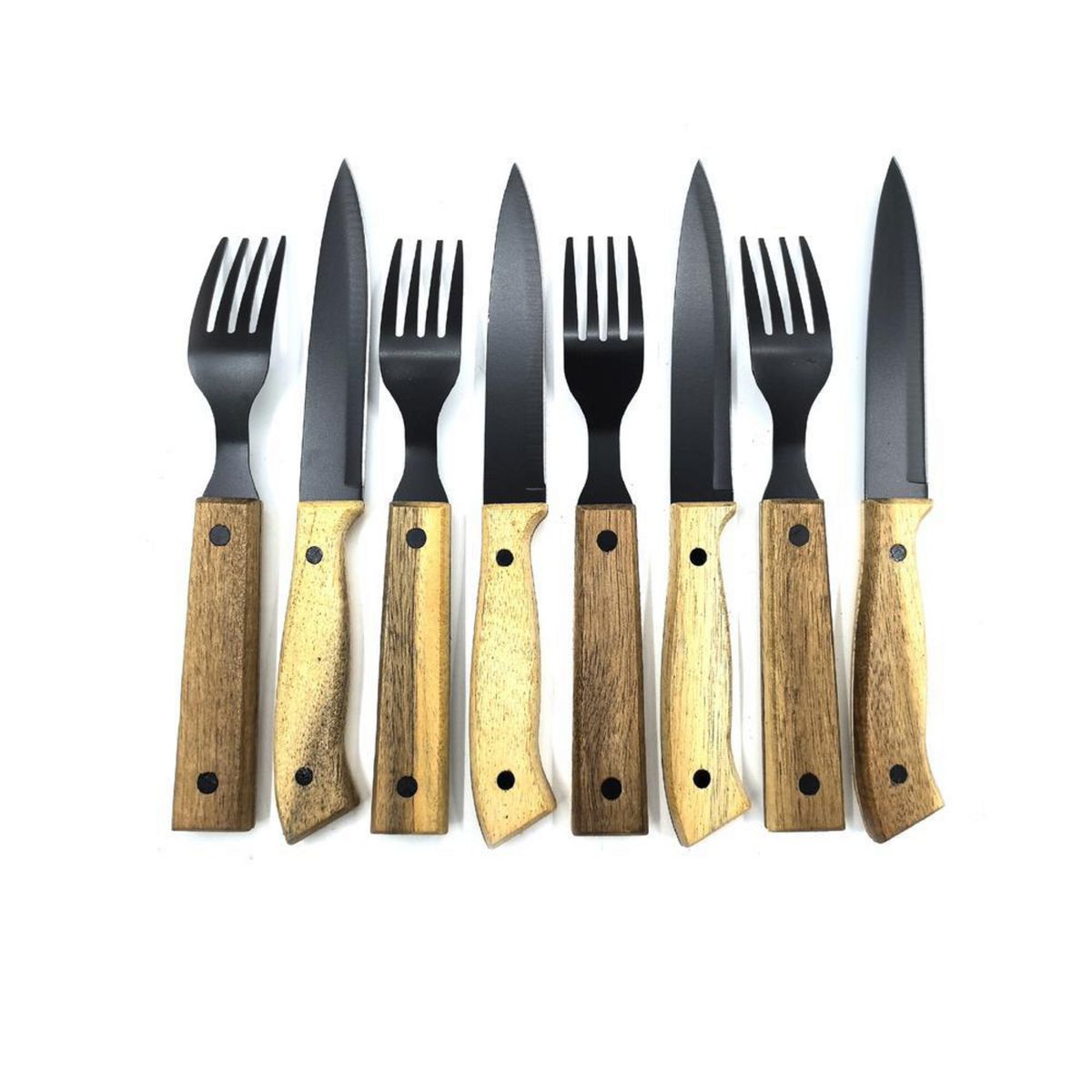 MR BEEF - Set de Cuchillo y Tenedor 4 Piezas