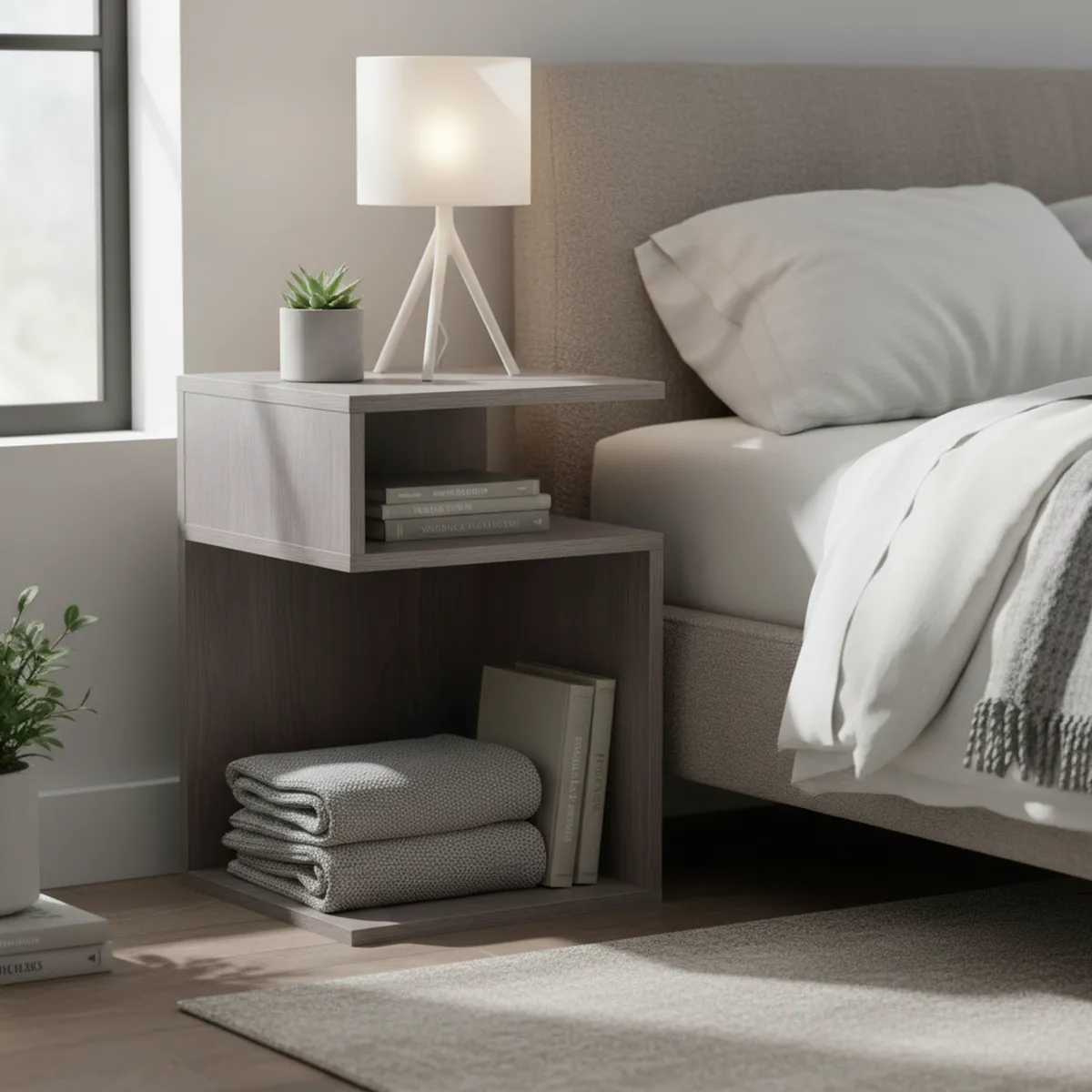 JUST HOME COLLECTION - Velador Denmark 33x50,5x33 cm Madera