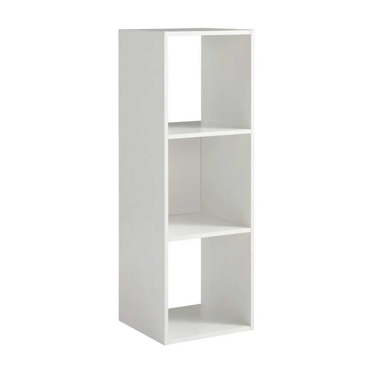 JUST HOME COLLECTION - Librero MDF 4 Nivel(es) 30.8x90x30 cm Blanco