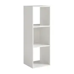 JUST HOME COLLECTION - Librero 4 Nivel(es) 30.8x90x30 cm Blanco