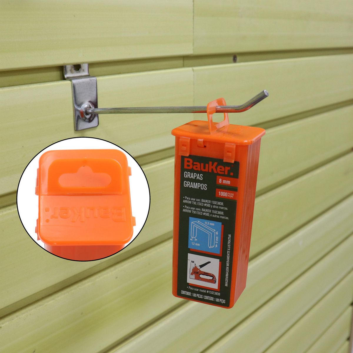 BAUKER - Grapa 8 milímetros