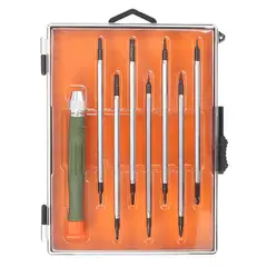 BAUKER - Set de destornilladores acero 8 unidades