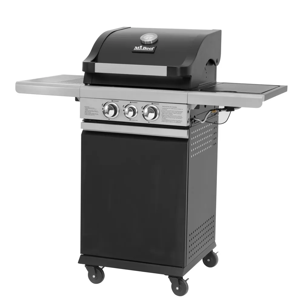 Mr Beef Pro Parrilla a Gas 2 Quemadores + Quemador Lateral, foto 4