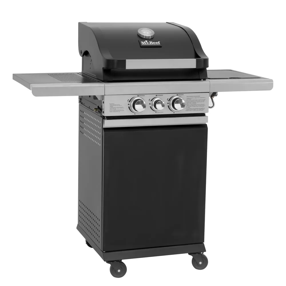 Mr Beef Pro Parrilla a Gas 2 Quemadores + Quemador Lateral, foto 5