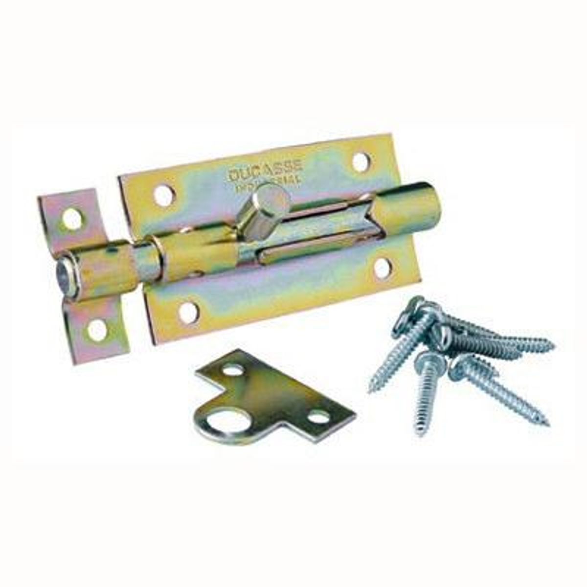 DUCASSE - Picaporte para puertas 3/8" x 100 dorado