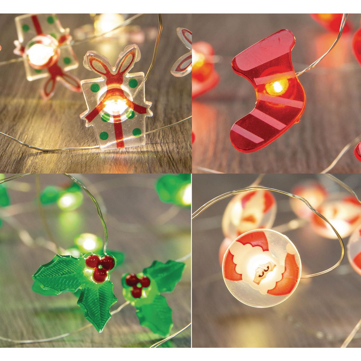 DEAR SANTA - Luces Led Navidad 10 Luces Surtido